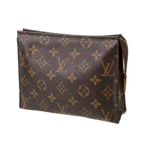 Louis Vuitton Monogram Canvas Cosmetic Pouch from 1980's - Picture 2 of 4